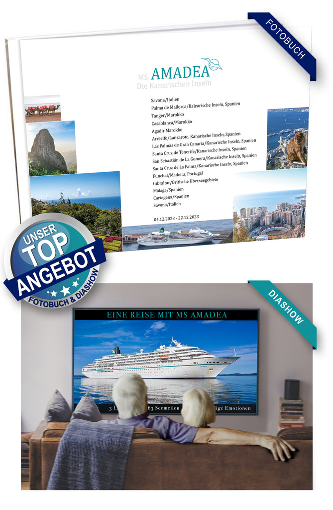 AMA468_ Die Kanarischen Inseln mit MS Amadea 04.12.2023 - 22.12.2023