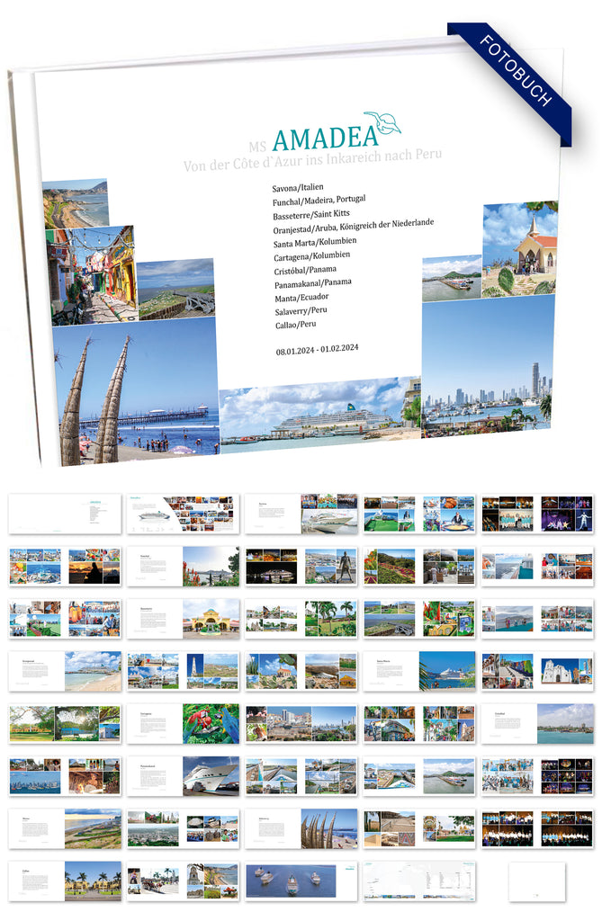 AMA470_ Von der Côte d`Azur ins Inkareich nach Peru mit MS Amadea 08.01.2024 - 01.02.2024