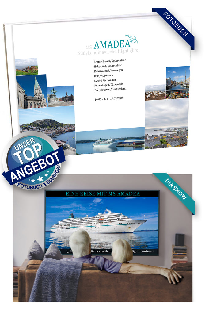 AMA474_ Südskandinavische Highlights mit MS Amadea 10.05.2024 - 17.05.2024