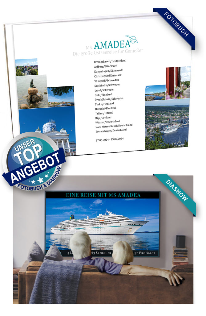 AMA478_ Die große Ostseereise für Genießer mit MS Amadea 27.06.2024 - 15.07.2024