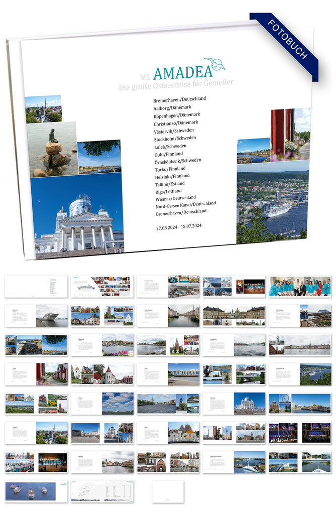 AMA478_ Die große Ostseereise für Genießer mit MS Amadea 27.06.2024 - 15.07.2024