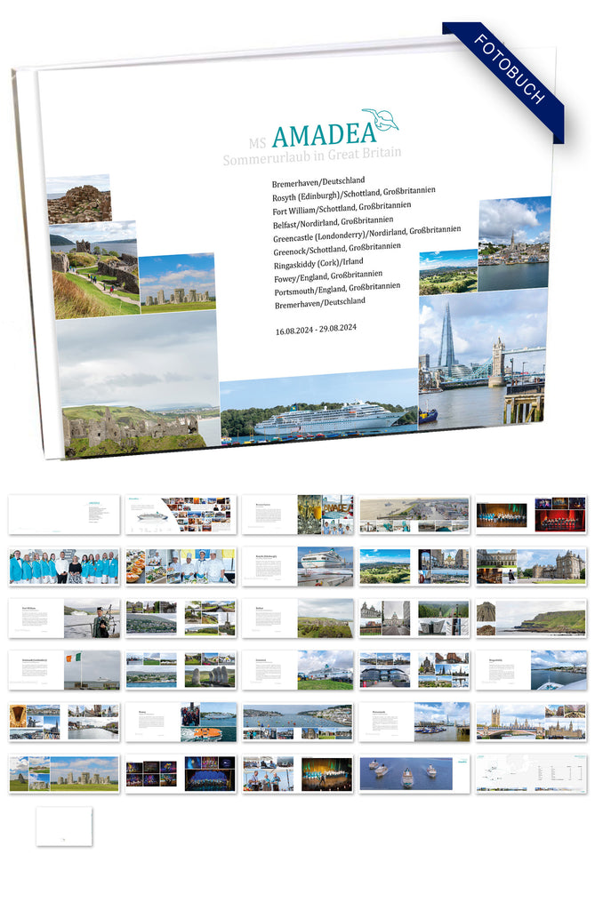 AMA481_ Sommerurlaub in Great Britain mit MS Amadea 16.08.2024 - 29.08.2024