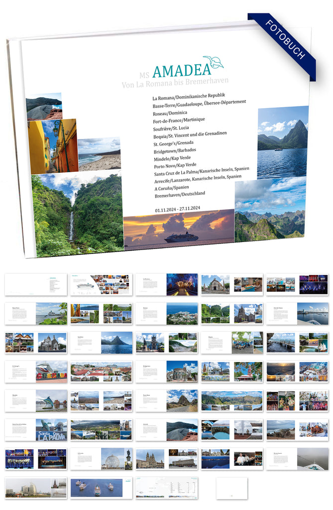 AMA485C_ Von La Romana bis Bremerhaven mit MS Amadea 01.11.2024 - 27.11.2024