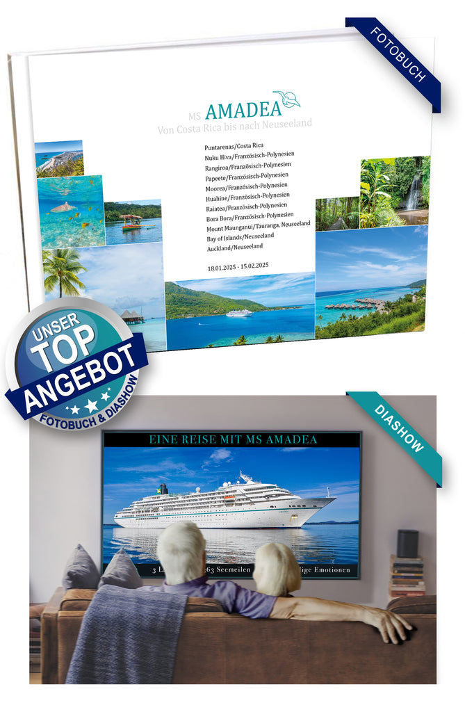 AMA492_ Von Costa Rica bis nach Neuseeland mit MS Amadea 18.01.2025 - 15.02.2025