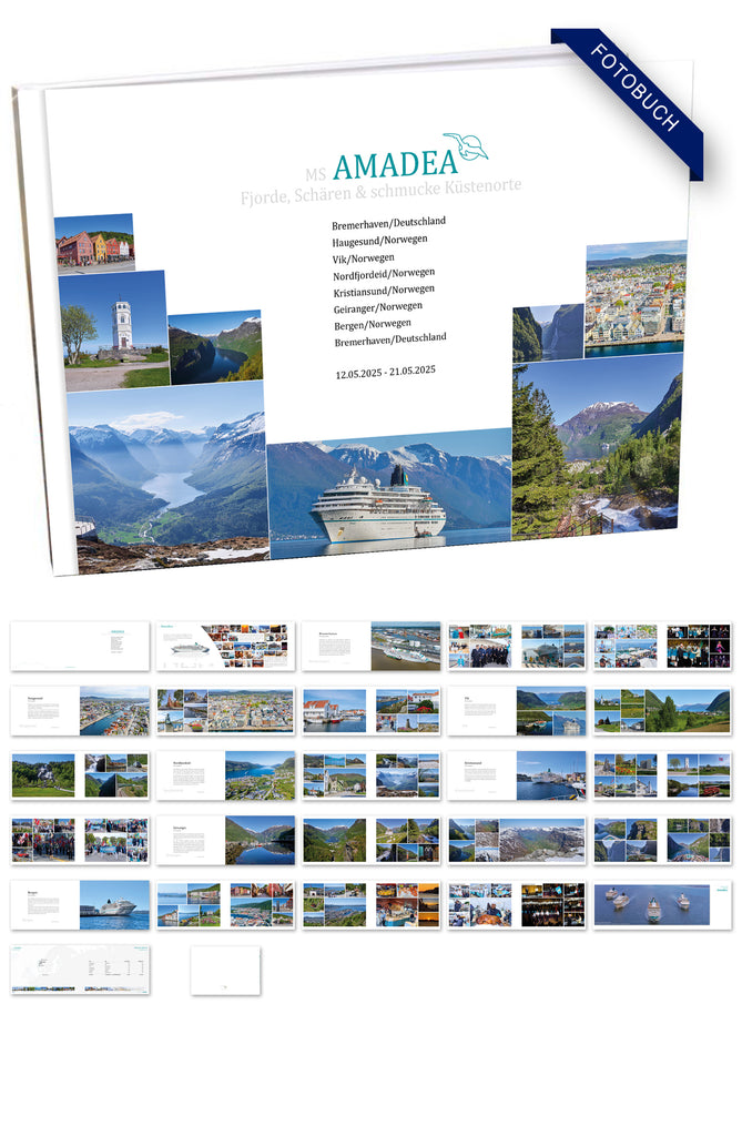 AMA498_ Fjorde, Schären & schmucke Küstenorte mit MS Amadea 12.05.2025 - 21.05.2025