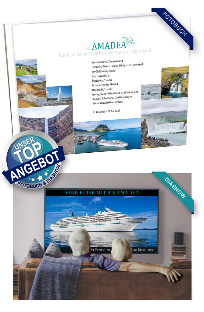 AMA499_ Rund um Island mit Verlängerung in Schottland mit MS Amadea 21.05.2025 - 07.06.2025