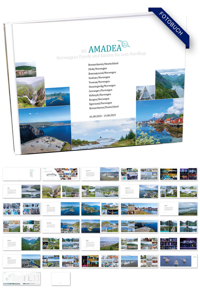 AMA503_ Norwegens Fjorde und Küsten bis zum Nordkap mit MS Amadea 01.08.2025 - 15.08.2025