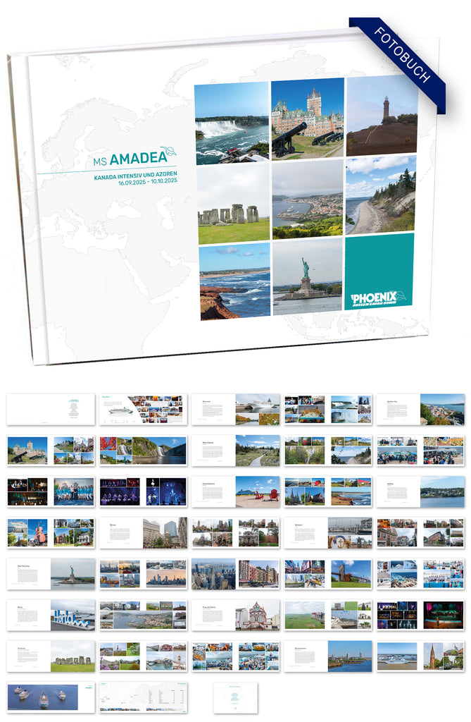 AMA507_ Kanada Intensiv und Azoren mit MS Amadea 16.09.2025 - 10.10.2025