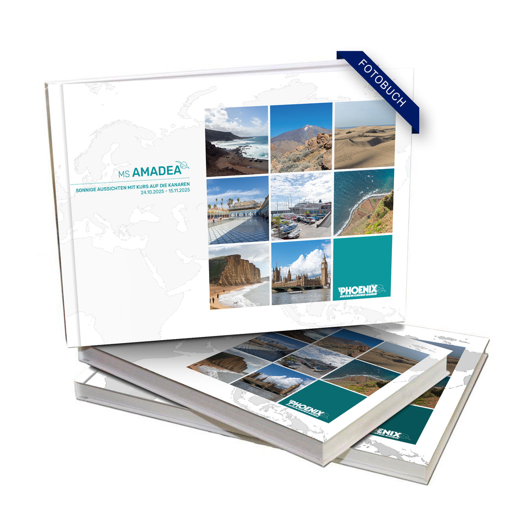 AMA509_ Sonnige Aussichten mit Kurs auf die Kanaren mit MS Amadea 24.10.2025 - 15.11.2025