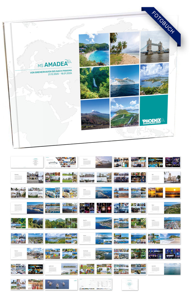 AMA515_ Von Bremerhaven bis nach Panama mit MS Amadea 21.12.2025 - 18.01.2026