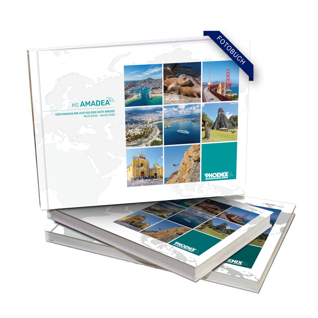 AMA516_ Von Panama bis zur Golden Gate Bridge mit MS Amadea 18.01.2026 - 06.02.2026