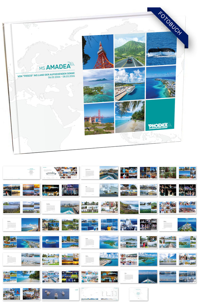 AMA517_ Von “Frisco“ ins Land der aufgehenden Sonne mit MS Amadea 06.02.2026 - 08.03.2026