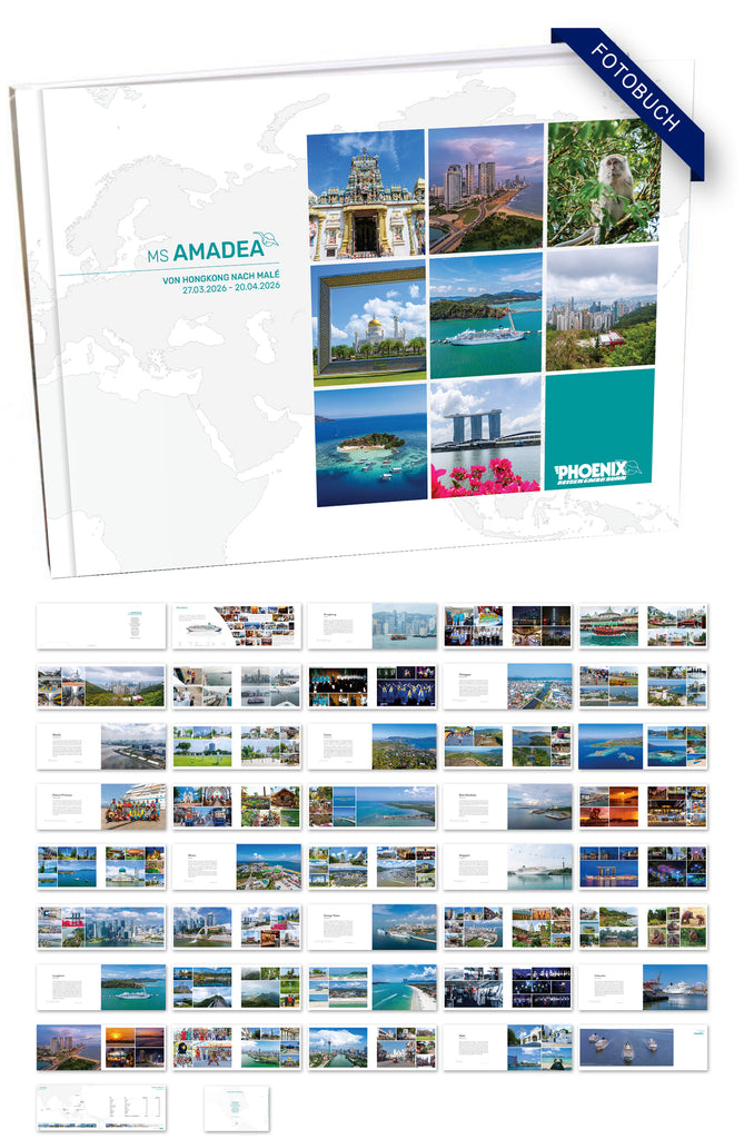 AMA519_ Von Hongkong nach Malé mit MS Amadea 27.03.2026 - 20.04.2026