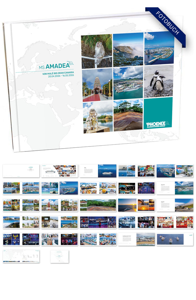 AMA520_ Von Malé bis Gran Canaria mit MS Amadea 20.04.2026 - 16.05.2026