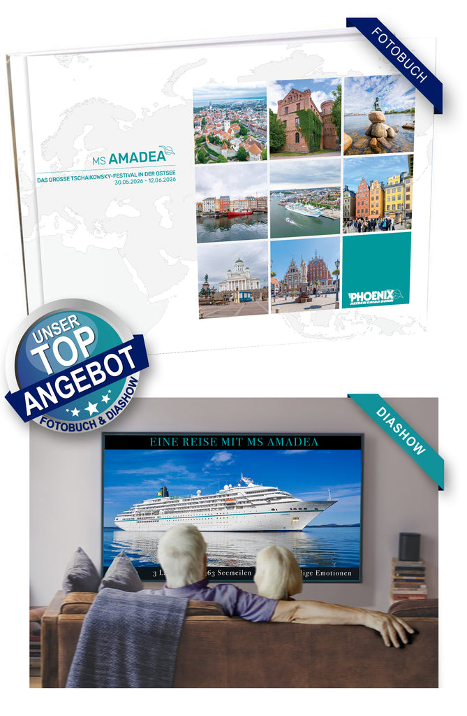 AMA522_ Das große Tschaikowsky-Festival in der Ostsee mit MS Amadea 30.05.2026 - 12.06.2026