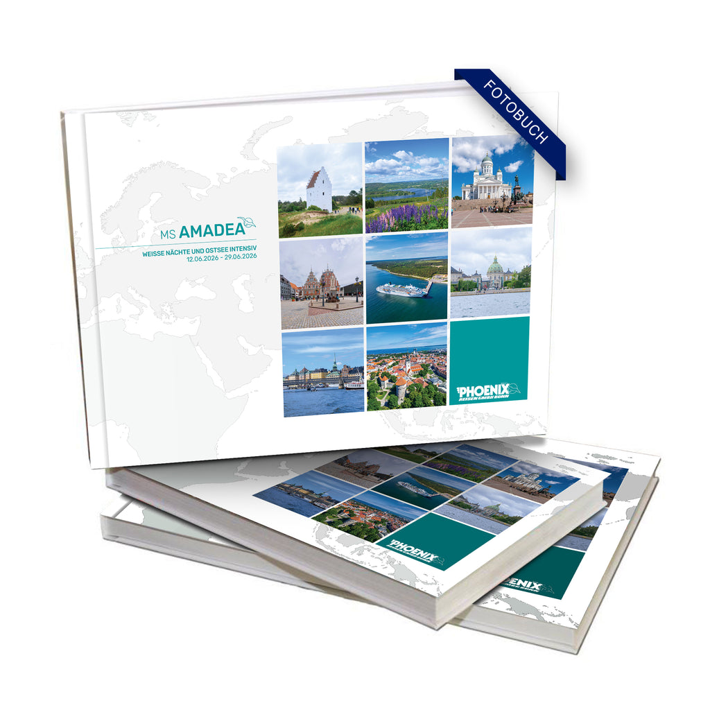 AMA523_ Weiße Nächte und Ostsee intensiv it MS Amadea 12.06.2026 - 29.06.2026