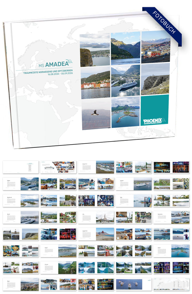 AMA527_ Traumküste Norwegens und Spitzbergen mit MS Amadea 16.08.2026 - 05.09.2026