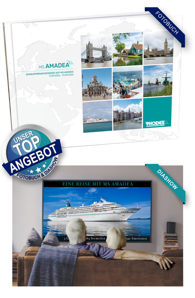 AMA529_ Schnupperwochenende auf MS Amadea 17.09.2026 - 21.09.2026