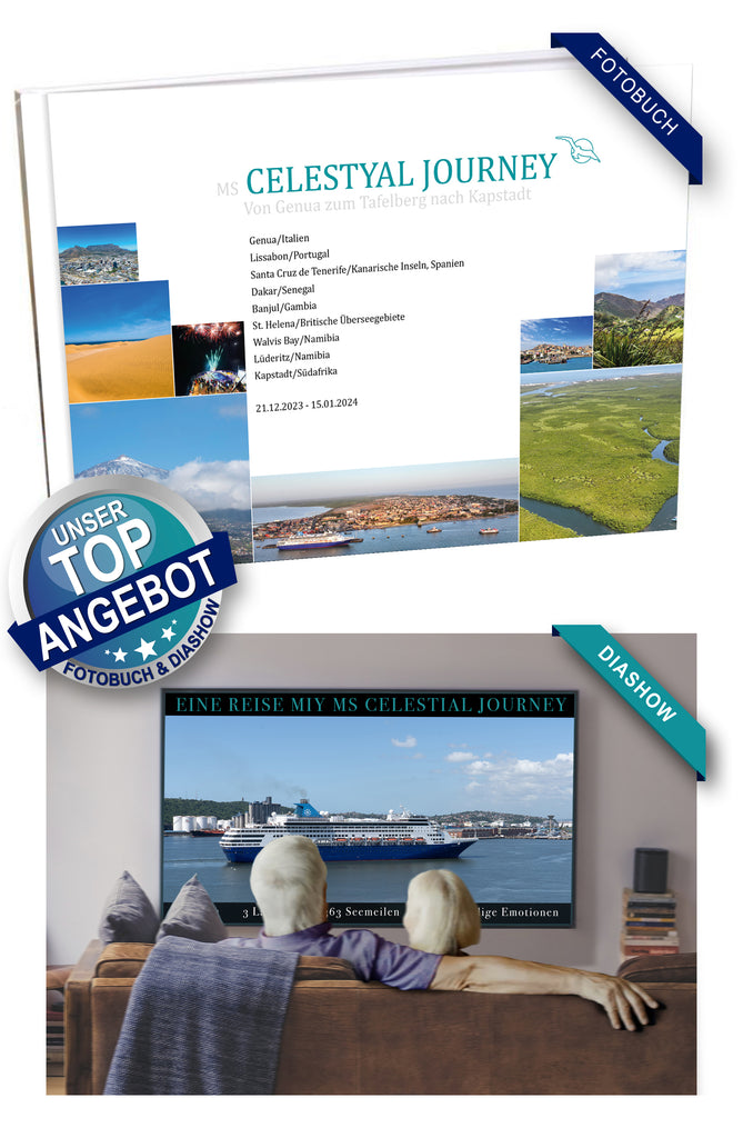 AMR105_ Von Genua zum Tafelberg nach Kapstadt mit MS Celestyal Journey 21.12.2023 - 15.01.2024