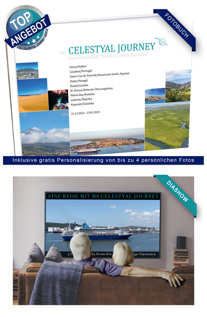 AMR105_ Von Genua zum Tafelberg nach Kapstadt mit MS Celestyal Journey 21.12.2023 - 15.01.2024