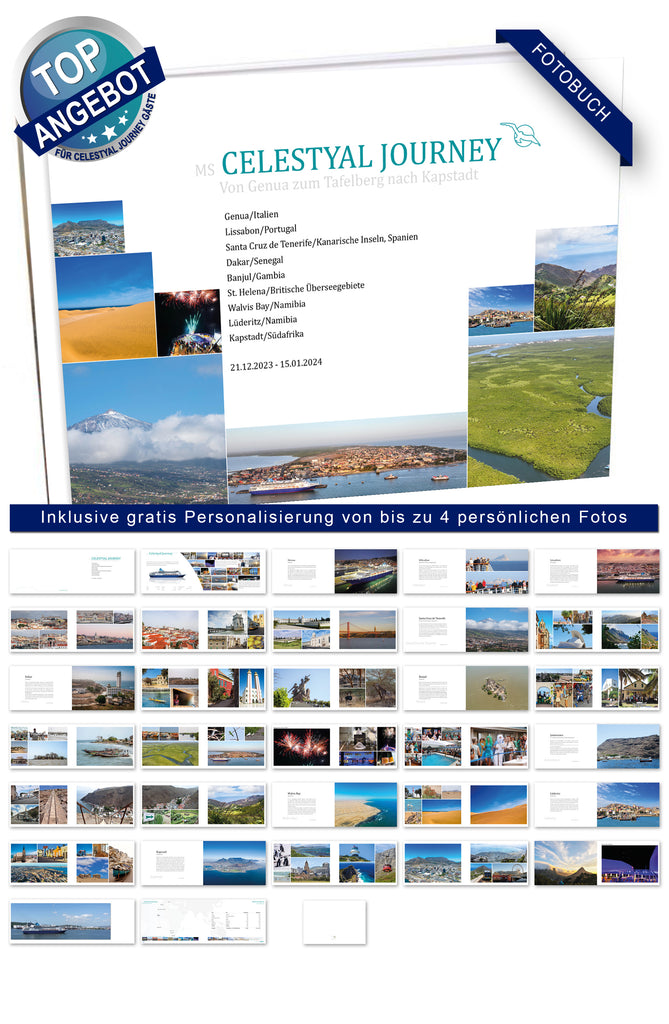 AMR105_ Von Genua zum Tafelberg nach Kapstadt mit MS Celestyal Journey 21.12.2023 - 15.01.2024