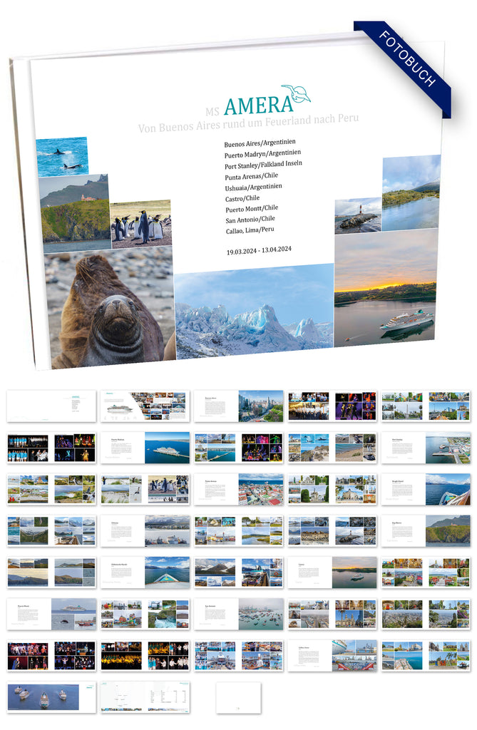 AMR109_ Von Buenos Aires rund um Feuerland nach Peru mit MS Amera 19.03.2024 - 13.04.2024