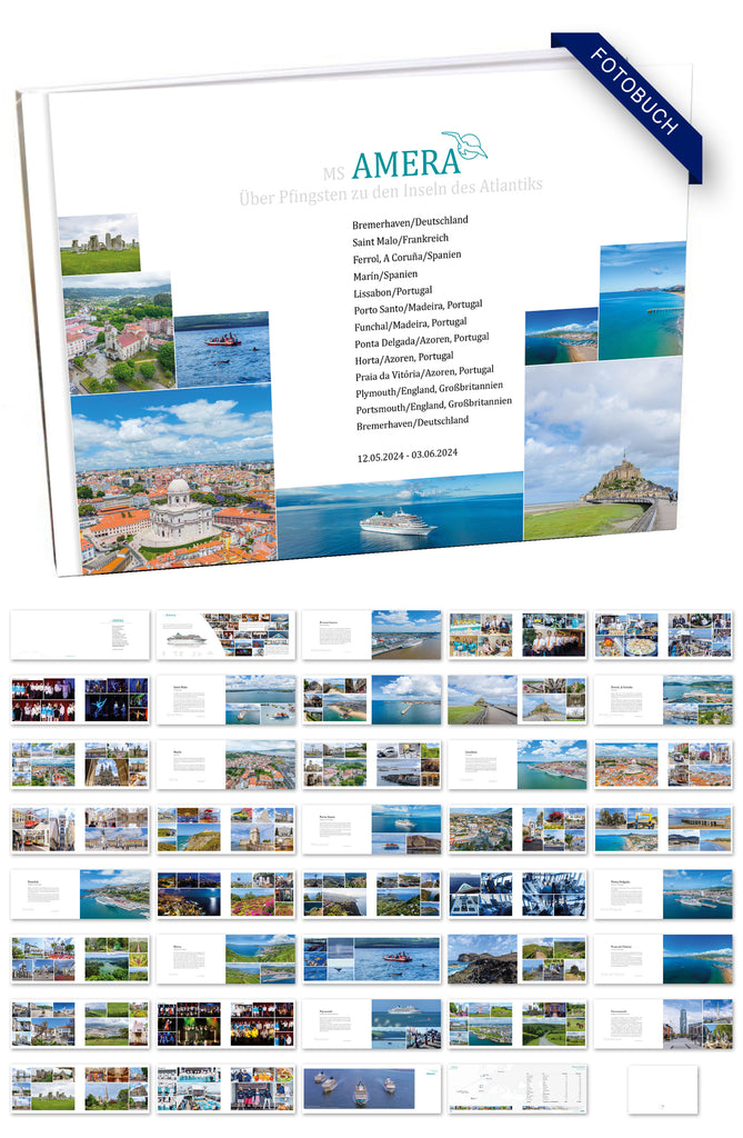 AMR111_ Über Pfingsten zu den Inseln des Atlantiks mit MS Amera 12.05.2024 - 03.06.2024
