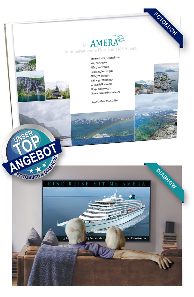 AMR113_ Atemberaubende Fjorde mit MS Amera 17.06.2024 - 24.06.2024