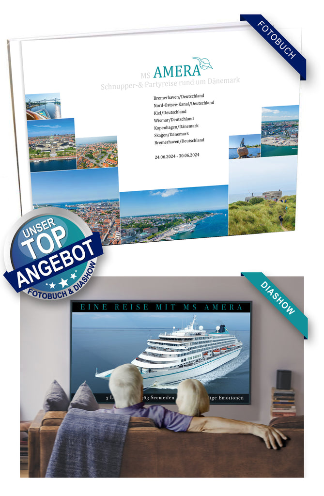 AMR114A_ Schnupper-& Partyreise rund um Dänemark mit MS Amera 24.06.2024 - 30.06.2024