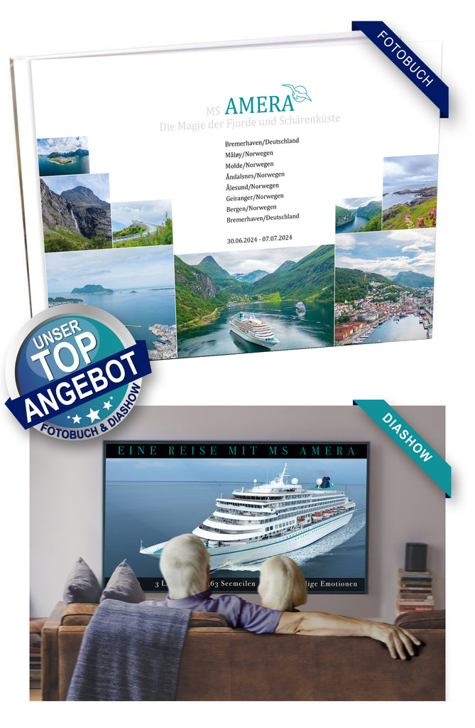 AMR114B_ Die Magie der Fjorde und Schärenküste mit MS Amera 30.06.2024 - 07.07.2024