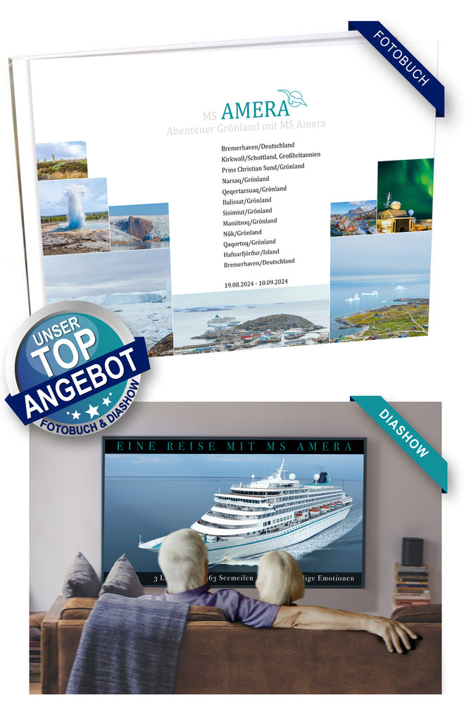 AMR118_ Abenteuer Grönland mit MS Amera 19.08.2024 - 10.09.2024