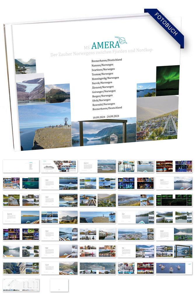 AMR119_ Der Zauber Norwegens zwichen Fjorden und Nordkap mit MS Amera 10.09.2024 - 24.09.2024