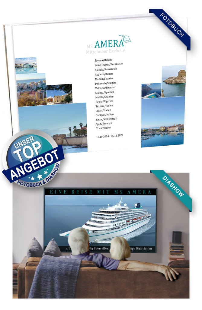 AMR122_ Mittelmeer Exclusiv mit MS Amera 18.10.2024 - 05.11.2024