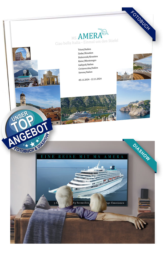 AMR123_ Ciao bella Italia - Einmal um den Stiefel mit MS Amera 05.11.2024 - 12.11.2024