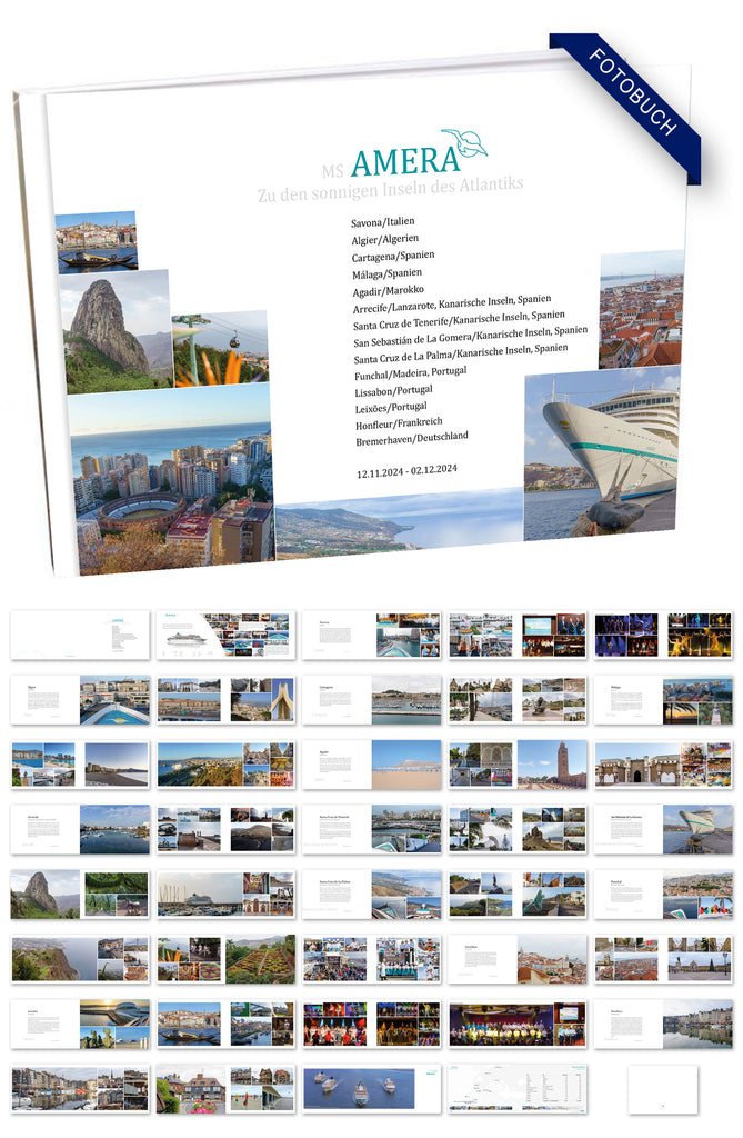 AMR124_ Zu den sonnigen Inseln des Atlantiks mit MS Amera 12.11.2024 - 02.12.2024