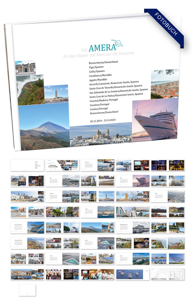 AMR125_ Ab den Süden mit Kurs auf die Kanaren mit MS Amera 02.12.2024 - 23.12.2024