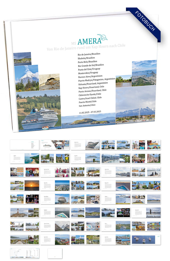 AMR129_ Von Rio de Janeiro rund um Kap Hoorn nach Chile mit MS Amera 11.02.2025 - 07.03.2025