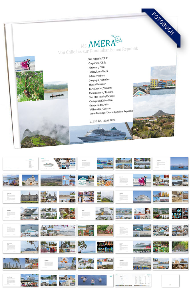 AMR130_ Von Chile bis zur Dominikanischen Republik mit MS Amera 07.03.2025 - 29.03.2025