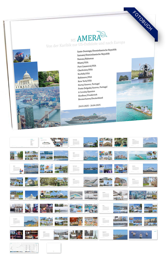 AMR131_ Von der Karibik zur US-Ostküste und nach Europa mit MS Amera 29.03.2025 - 26.04.2025