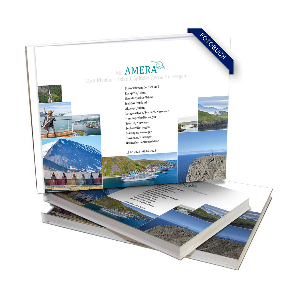 AMR136_ DER Klasiker : Island, Spitzbergen & Norwegen mit MS Amera 18.06.2025 - 08.07.2025