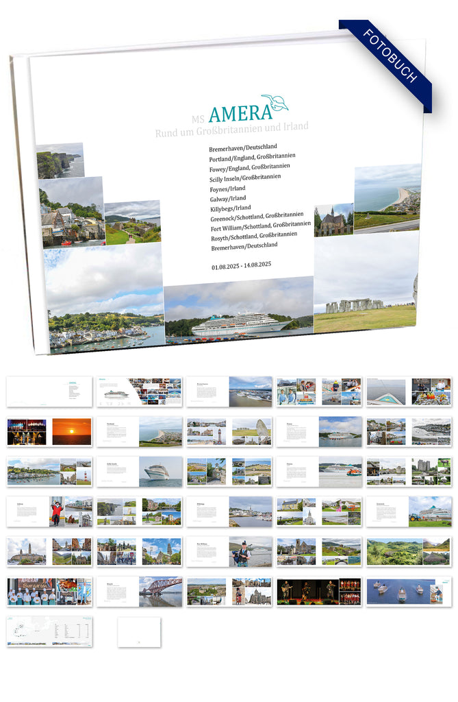 AMR139_ Rund um Großbritannien und Irland mit MS Amera 01.08.2025 - 14.08.2025