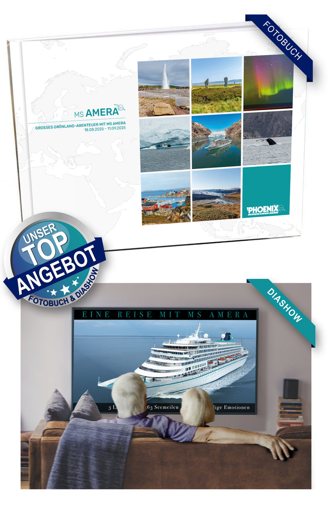 AMR141_ Großes Grönland-Abenteuer mit MS Amera 18.08.2025 - 11.09.2025