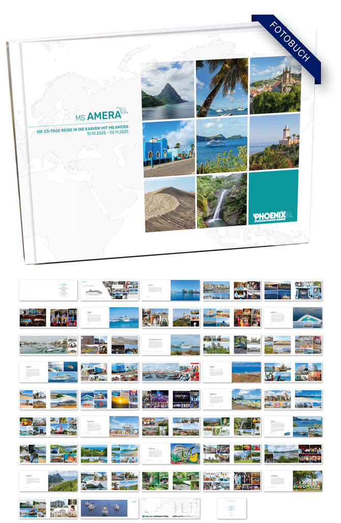 AMR145_ Die 23-tage Reise in die Karibik mit MS Amera 10.10.2025 - 02.11.2025