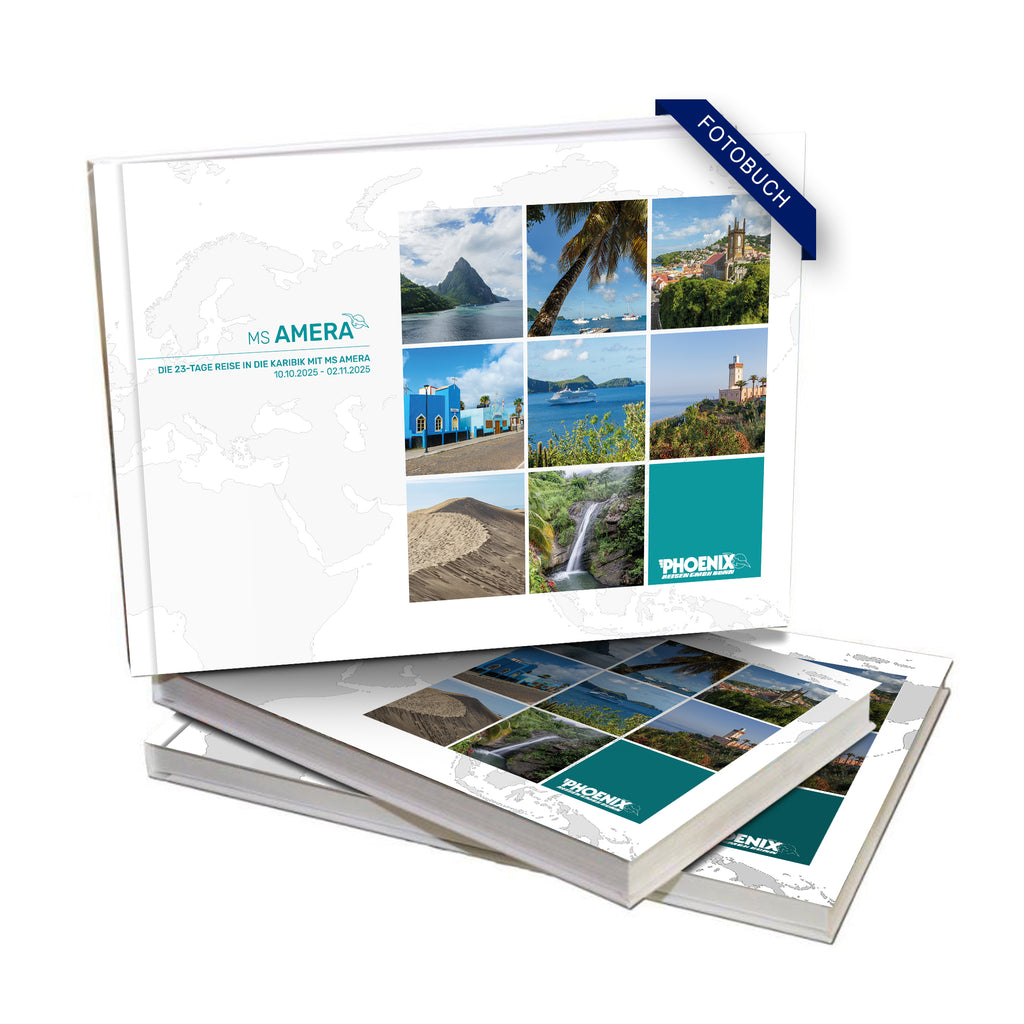 AMR145_ Die 23-tage Reise in die Karibik mit MS Amera 10.10.2025 - 02.11.2025