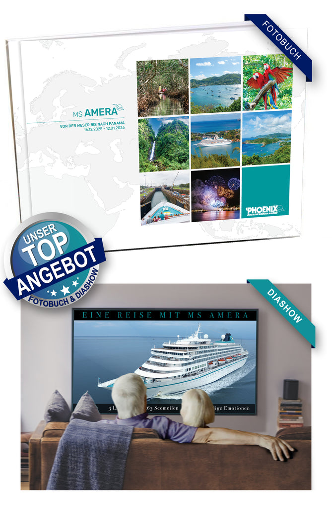 AMR151_ Von der Weser bis nach Panama mit MS Amera 16.12.2025 - 12.01.2026