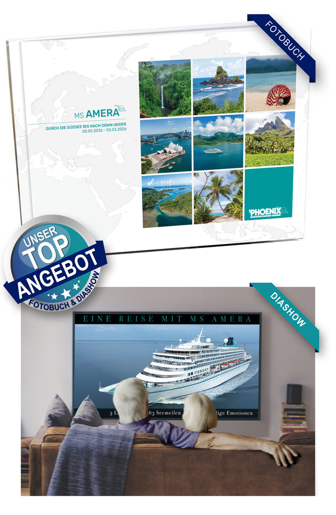 AMR153_ Durch die Südsee bis nach Down Under mit MS Amera 05.02.2026 - 03.03.2026