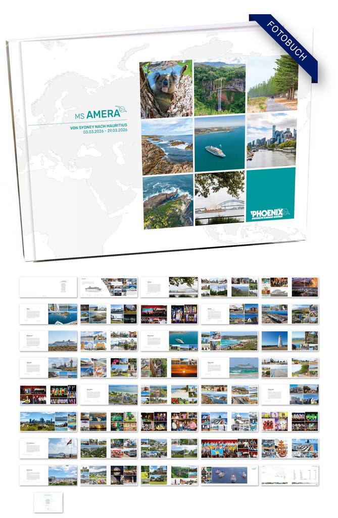 AMR154_ Von Sydney nach Mauritius mit MS Amera 03.03.2026 - 29.03.2026