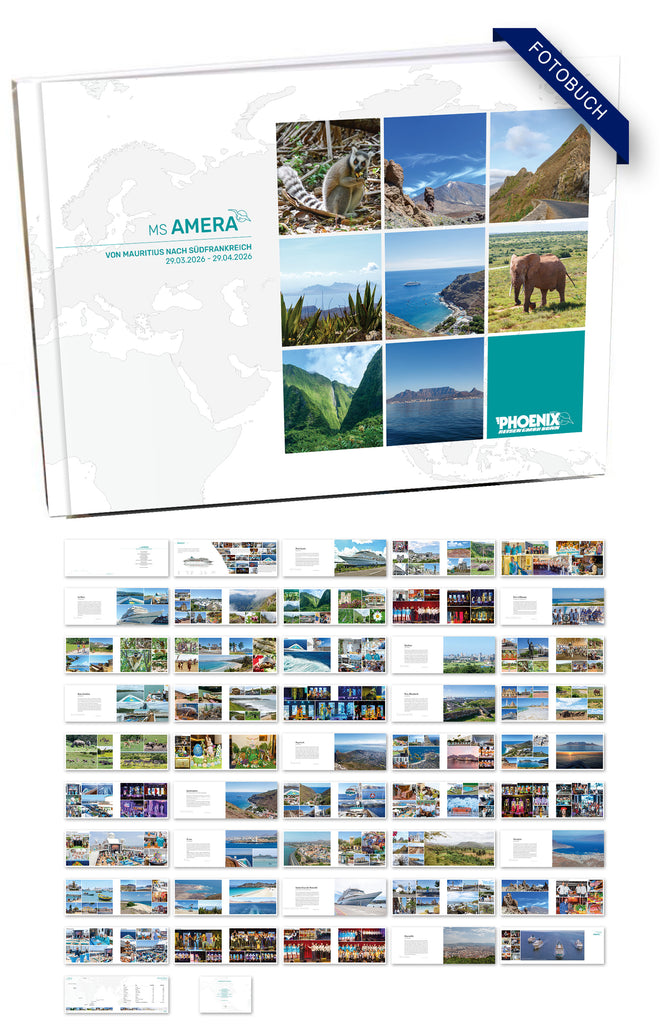 AMR155_ Von Mauritius nach Südfrankreich mit MS Amera 29.03.2026 - 29.04.2026