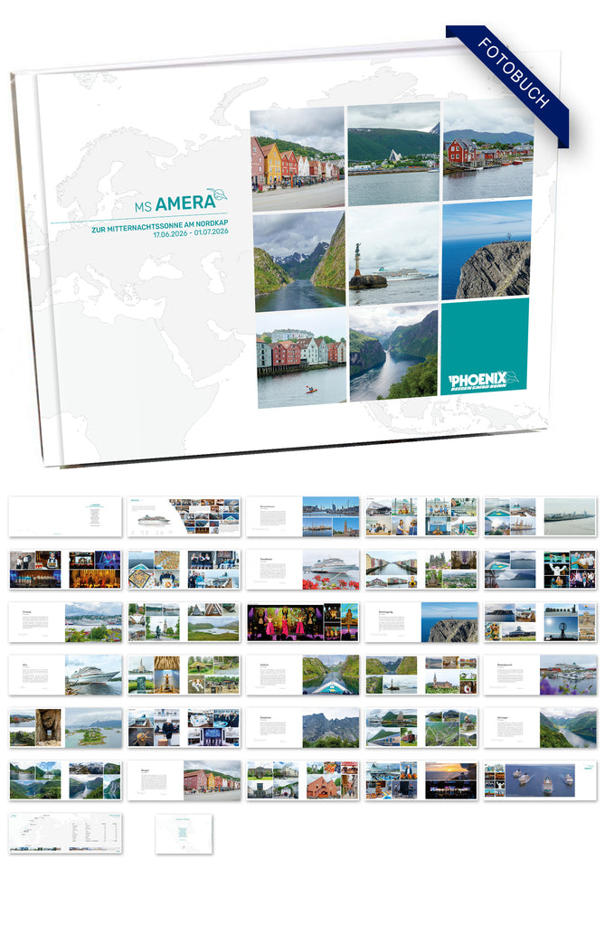 AMR159_ Zur Mitternachtssonne am Nordkap mit MS Amera 17.06.2026 - 01.07.2026