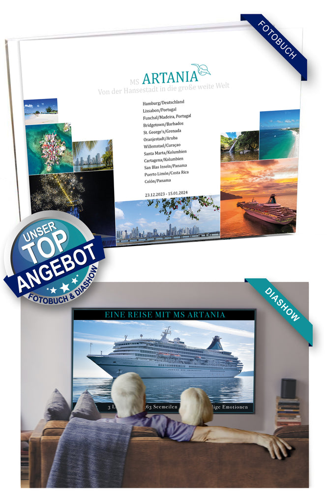 ART337_ Von der Hansestadt in die große weite Welt mit MS Artania 23.12.2023 - 15.01.2024